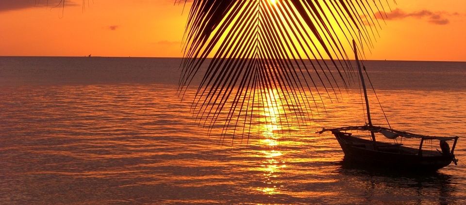 Sunset in Zanzibar