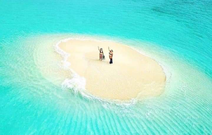 safari blue sandbank