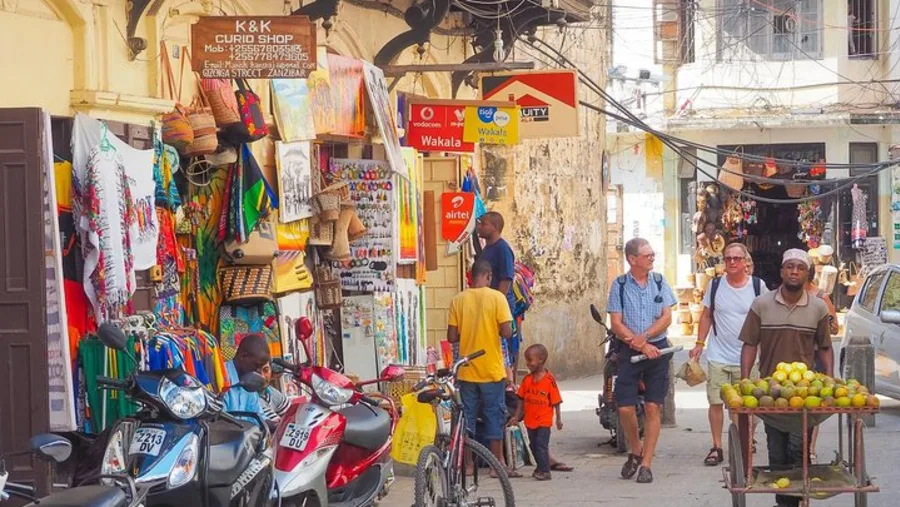 Stone Town walking tour Zanzibar streets