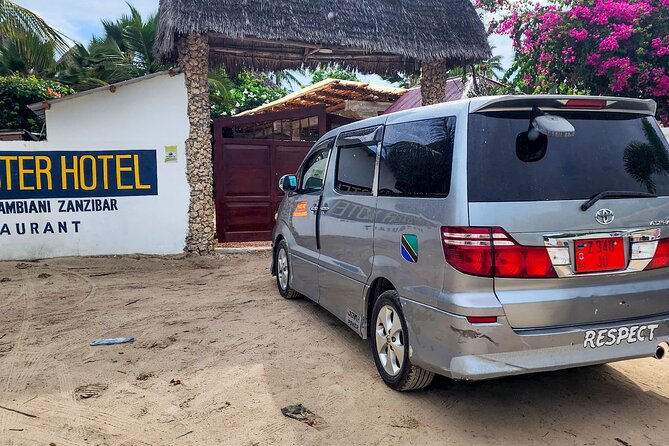 taxi from zanzibar airport to  paje