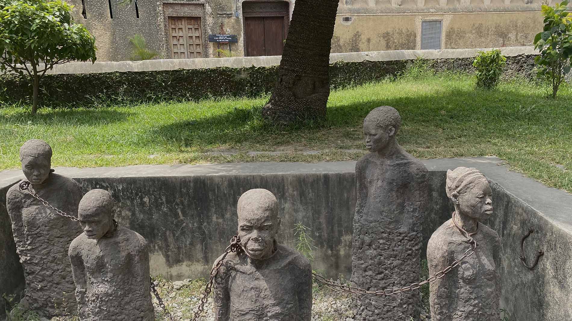 Zanzibar slave market history site