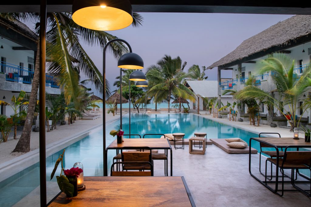 Jambiani beach hotel Zanzibar
