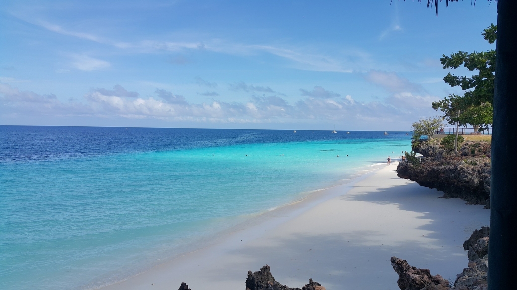 Mangapwani Zanzibar beach view