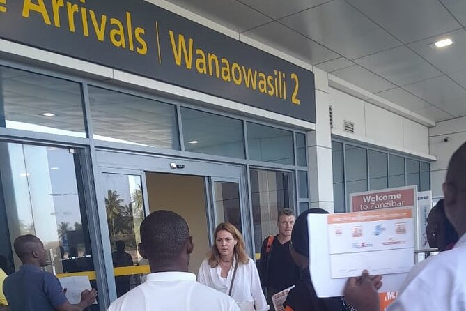 Zanzibar airport pickup service