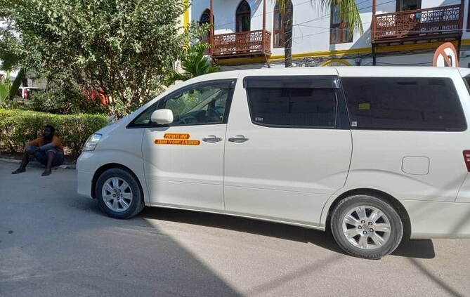 Zanzibar airport taxi transfer
