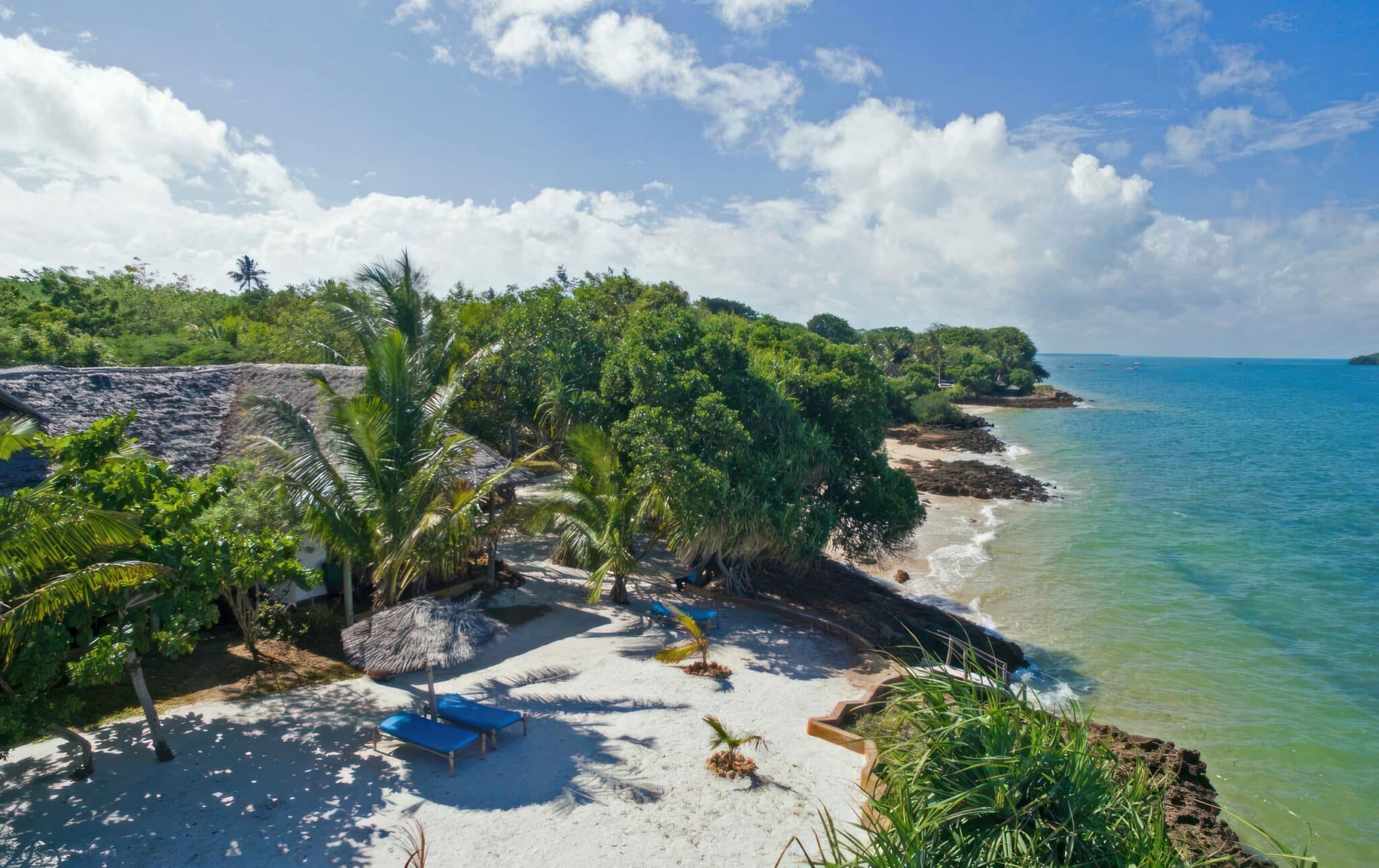 Fumba Zanzibar beach scenery