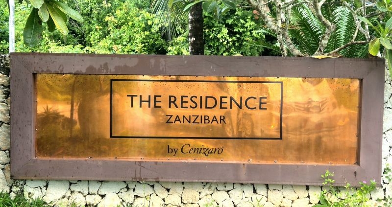 Luxury arrival at The Residence Zanzibar