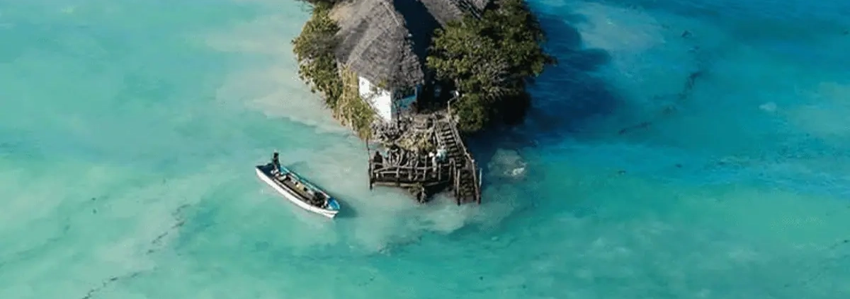 the rock restaurant zanzibar